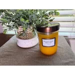 Gold Canyon Candles 19oz Baking Pineapple Upside Down Cake Scented Candle HTF